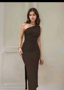 Elegant One-Shoulder Dress
