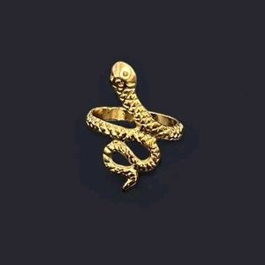 Gold Snake Ring