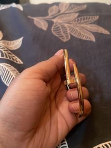 Nail Bangle Bracelet