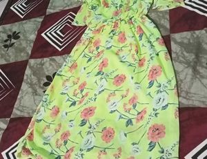Yellow Midi Dress
