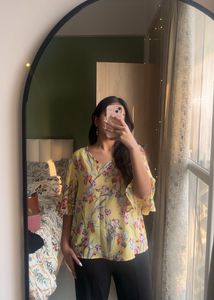 ZINK LONDON Floral Top