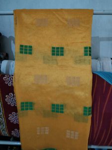 Yellow Saree&Green Bangles