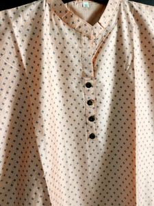 Women New Plus Size Peach Kurti Bust 46 W44 L40