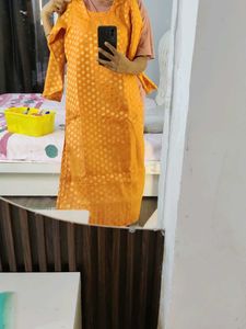 Orange Kurta