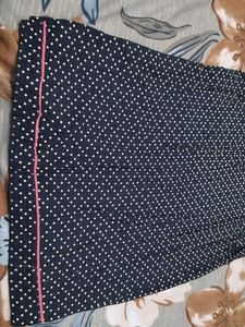 Polka Dot Cotton Kurti