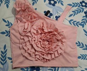 Pink Floral Top