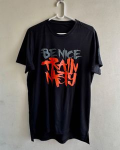 Black Graphic Print T-Shirt