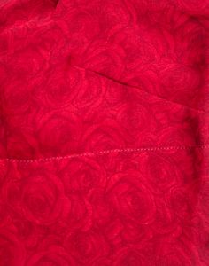 Rose Print Saree With Blouse