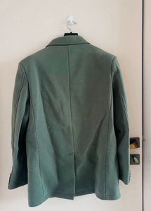 Ribbed Slim-fit Blazer