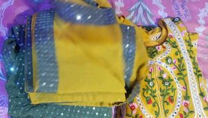 HAVVY EMBROIDERY WORK WITH RIYAL MIRROR HAND WOR