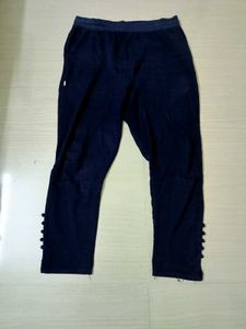 Navy Blue Lower With Pockets On Both Sides