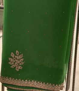 Jaipuri Gotta Patti Saree With Blouse