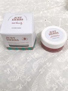 Just Herbs &#34;Rose Coral&#34; Lip&amp; Cheek Tint