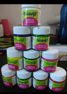 Fevicryl Fabric Colours - Set of 10