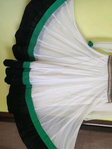 White Anarkali