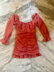 Ruffled Bodycon Dress