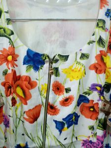 Floral Print Mini Dress