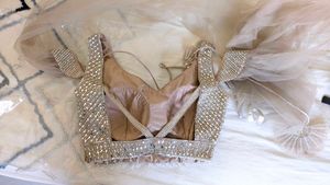 Ivory Lehnga For Wedding/Reception