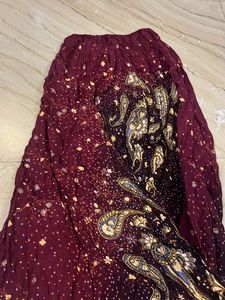 Paisley Print Skirt