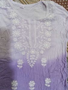 Chikankari Embroidered Kurta
