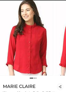 Marie Claire Red Top