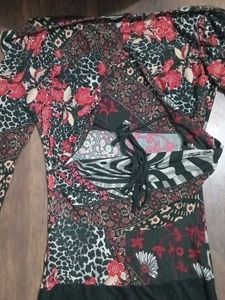 Y2K Printed Dress