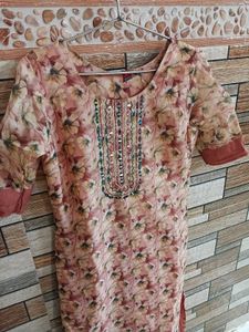 Floral shimmer Kurta set