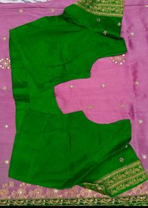 Zardoji Maggam Work Design Saree