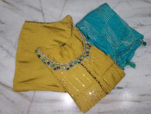 Partywear Kurti Set🎆