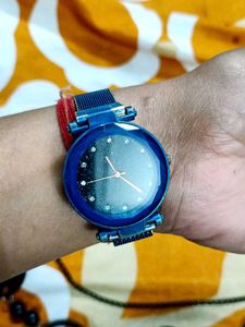 Stylish Blue Watch
