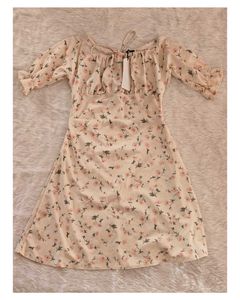 Floral Print Mini Dress