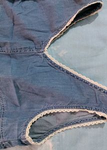 Denim Dress One Piece