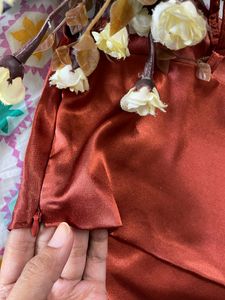 Berrylush Satin Shoulder Strap Top❤️