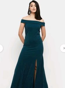 Elegant Off-Shoulder Gown