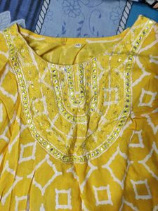 Yellow Kurti