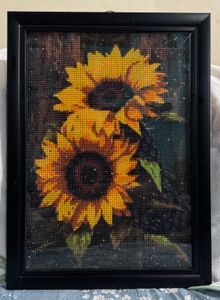 Diamond Painting Art Work (Hand Crafted)