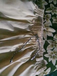 Beige Drawstring Pants