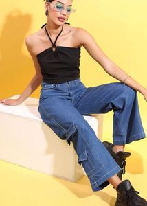 🧨Halter Neck Crop Top - Only 120/-