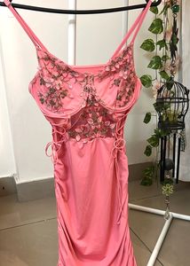 Sexy Pink Bodycon Dress