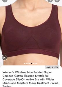 Jockey Brand New Non Padded Full Coverage Bra