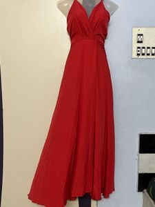 Pintrest Red Maxi Dress🍎