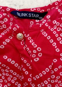 Bandhani Y2k Top