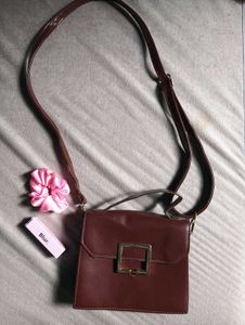 Plain Leather Bag✨