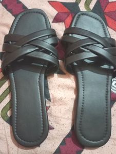 Stylish Black Flats..All Sizes169 No Othercharges