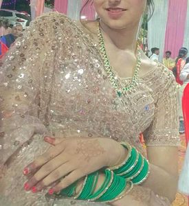 Gorgeous Embellished Sequence Saree