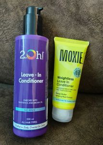 2.Oh! & Moxie Leave-In Conditioners