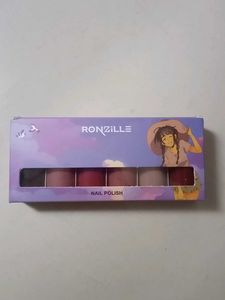 6 nail polishes