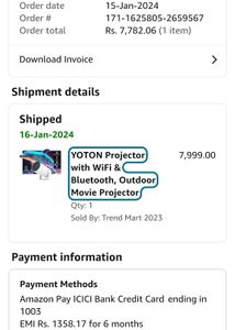 Yoton projector HY3