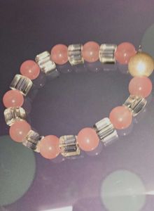 Pink Crystal Bracelet 🎀