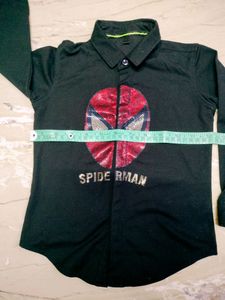 Boys Spiderman Shirt